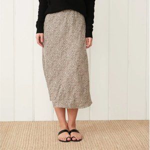 Jenni Kayne Leopard Slip Skirt